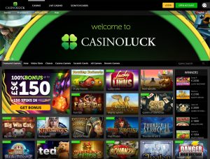 CasinoLuck Screenshot #1